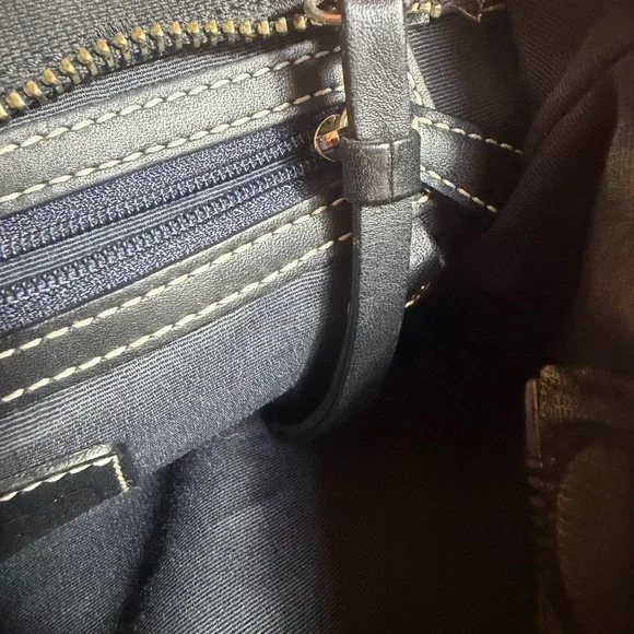 Coach Black Monogram Handbag COACH Small Satchel Handbag Great condition - Picture 6 of 10